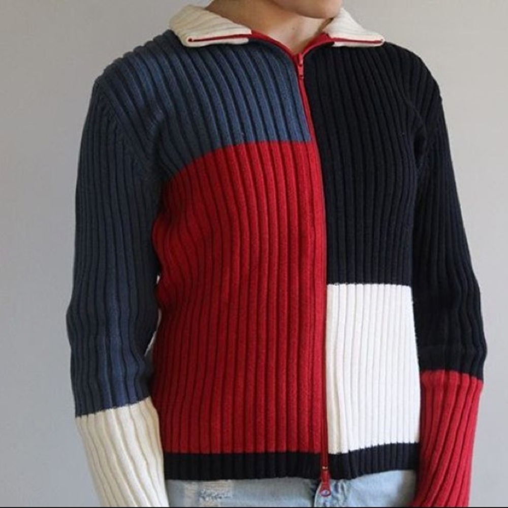 Vintage Colourblock Sweater